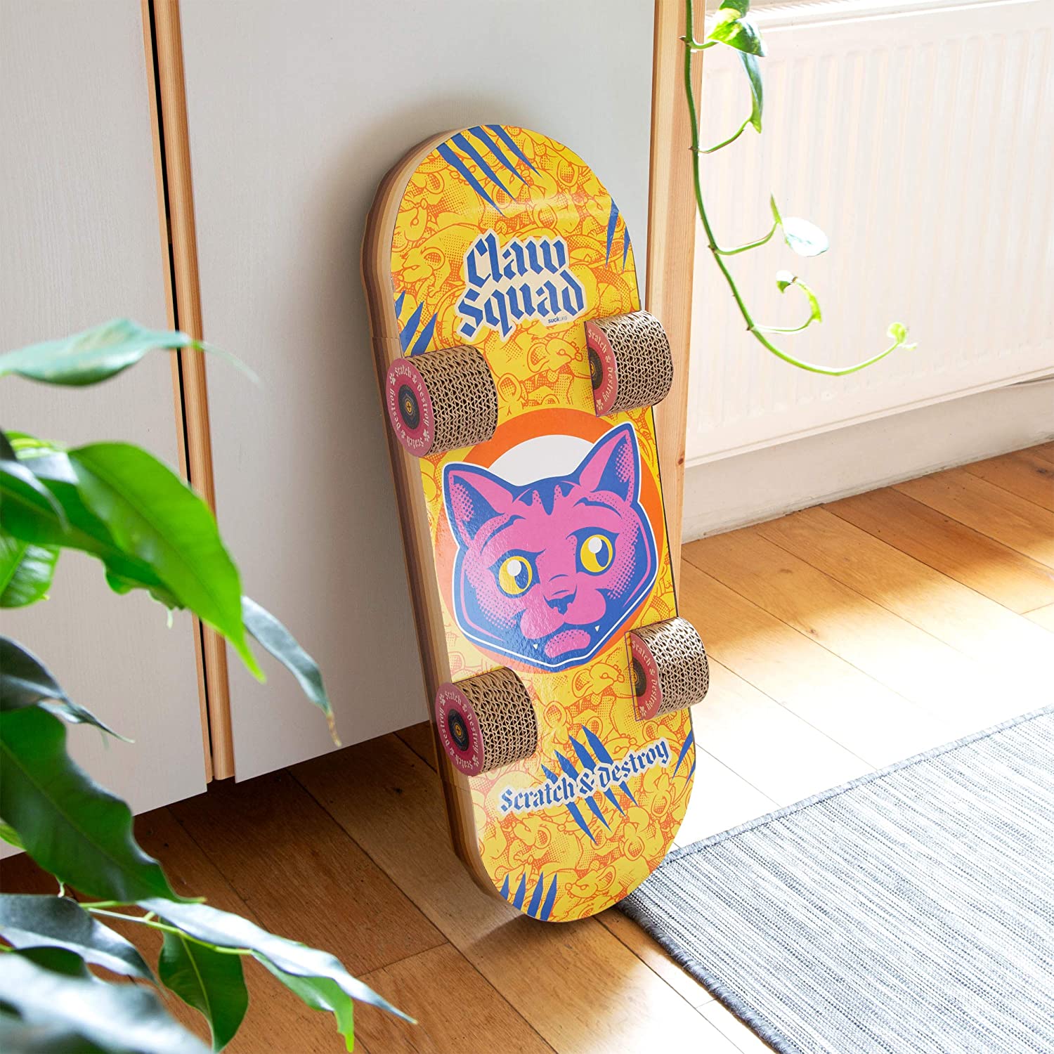 Cat Skateboard Scretcher