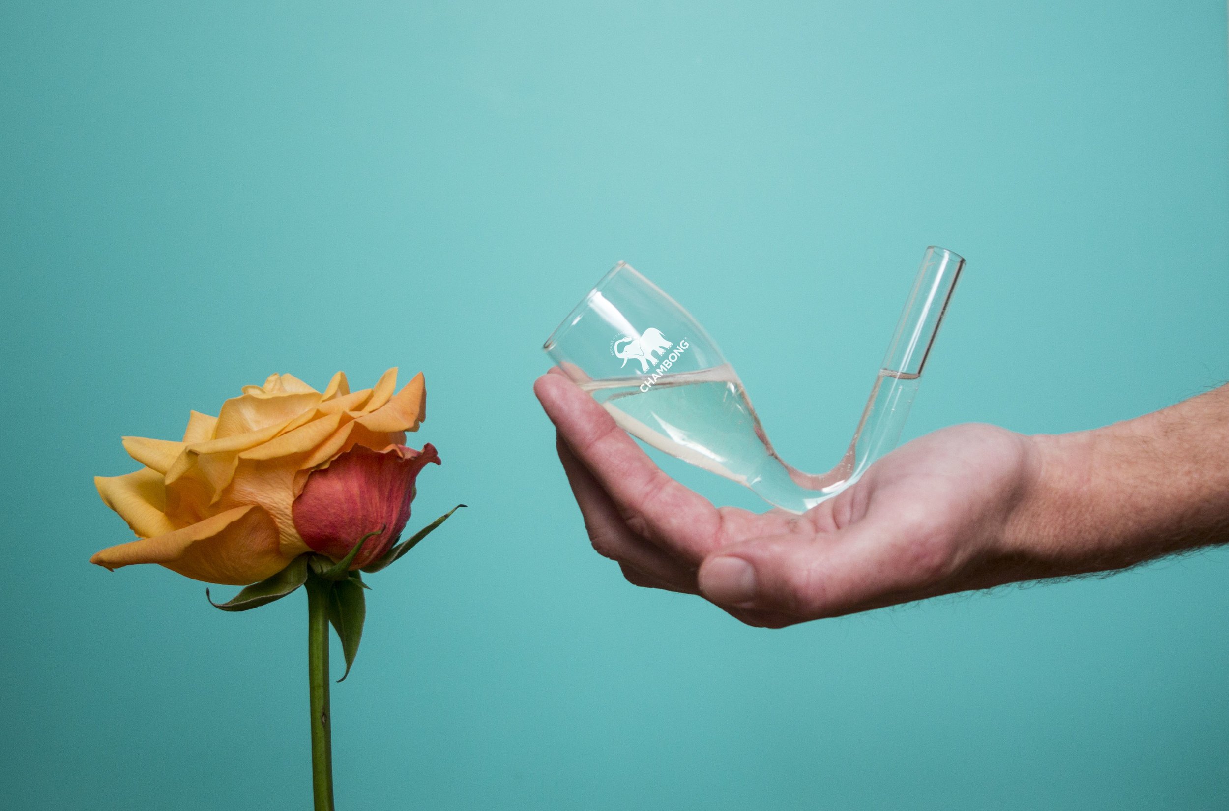 Chambong - Glassware for Rapid Champagne Сonsumption