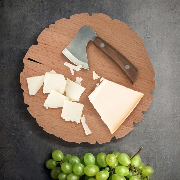 Cheese Log Board and Knife Set