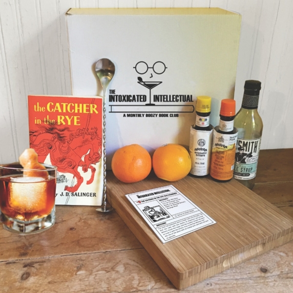 Classic Books and Curated Literary Cocktails Subscription Box