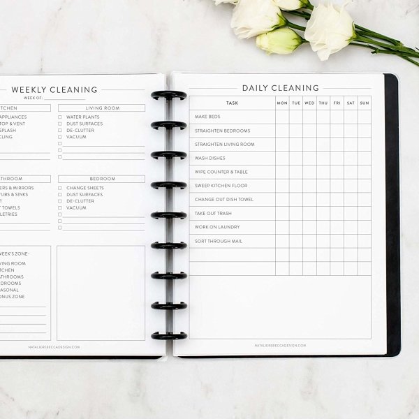 Cleaning Schedule Happy Planner