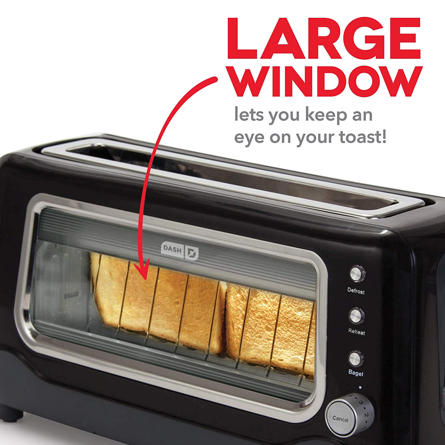 Clear View Toaster