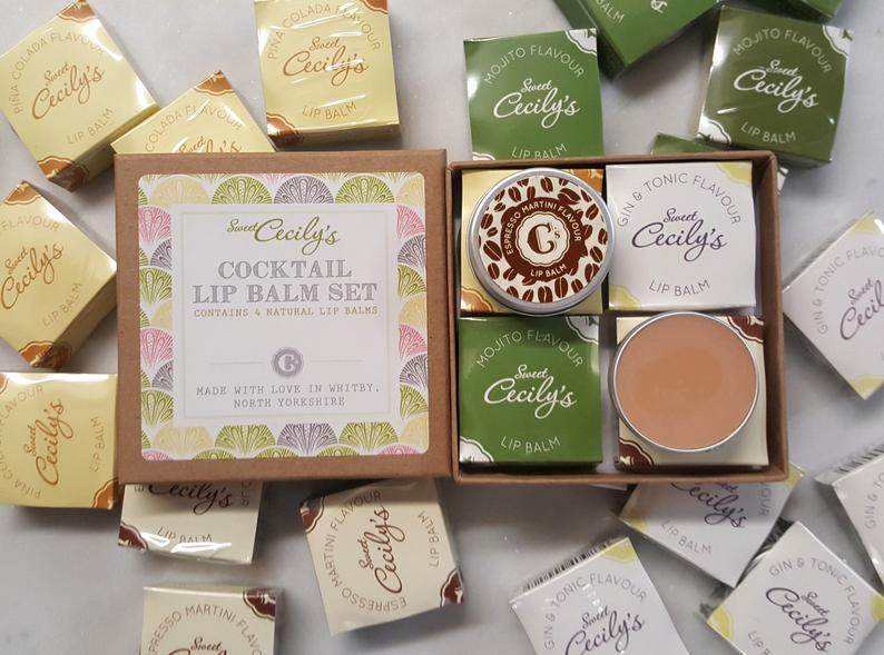 Cocktail Lip Balms Gift Box