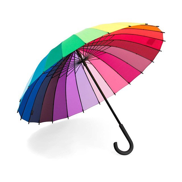 Color Wheel Umbrella