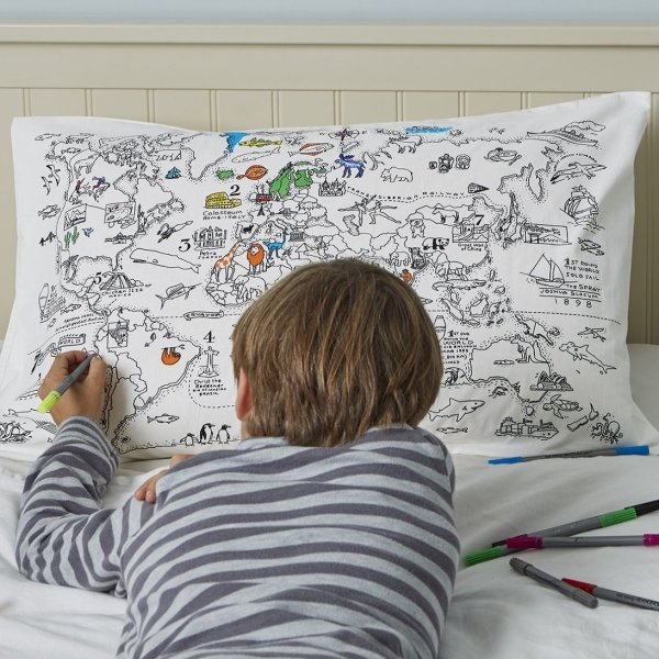 Coloring Pillowcase