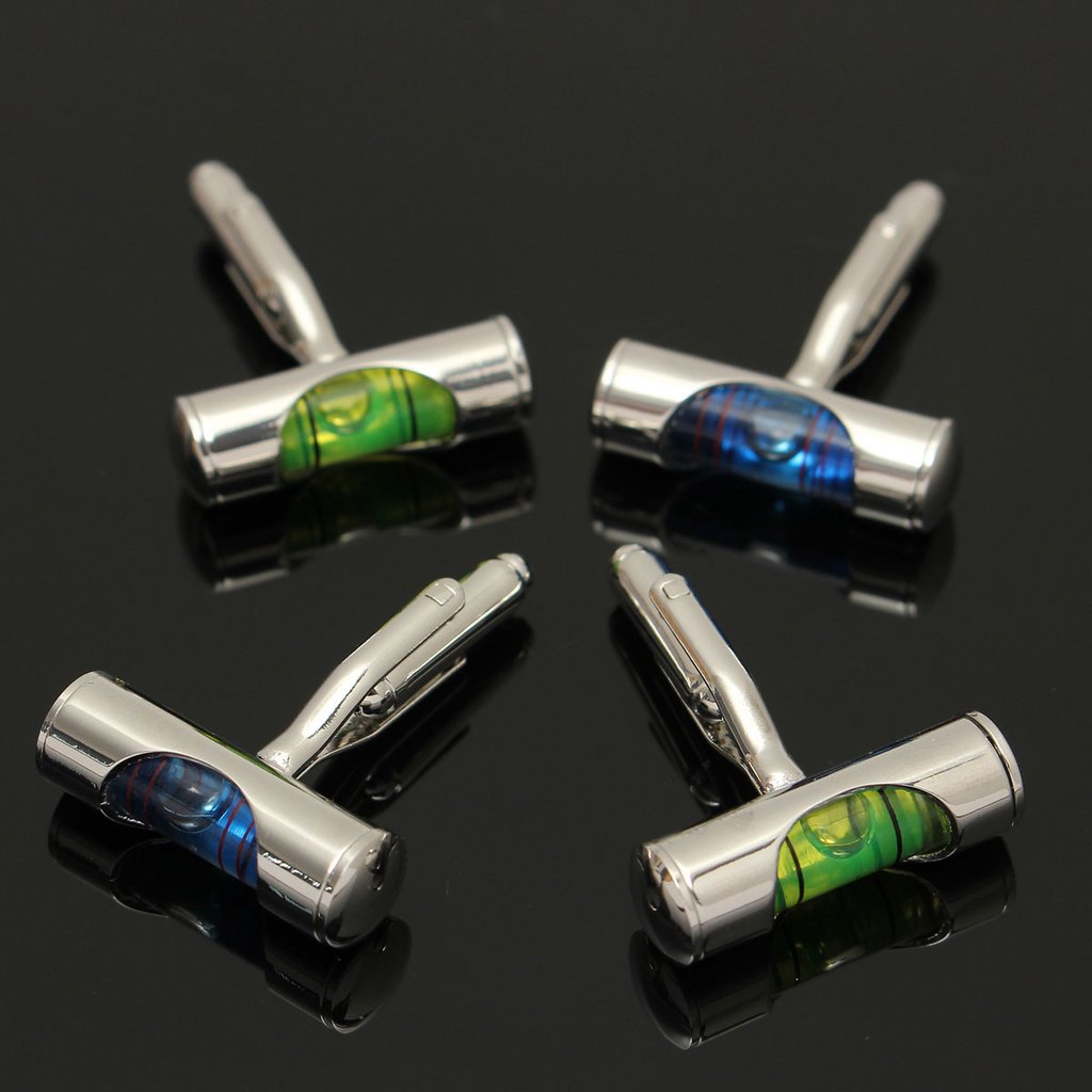 Construction Level Cufflinks