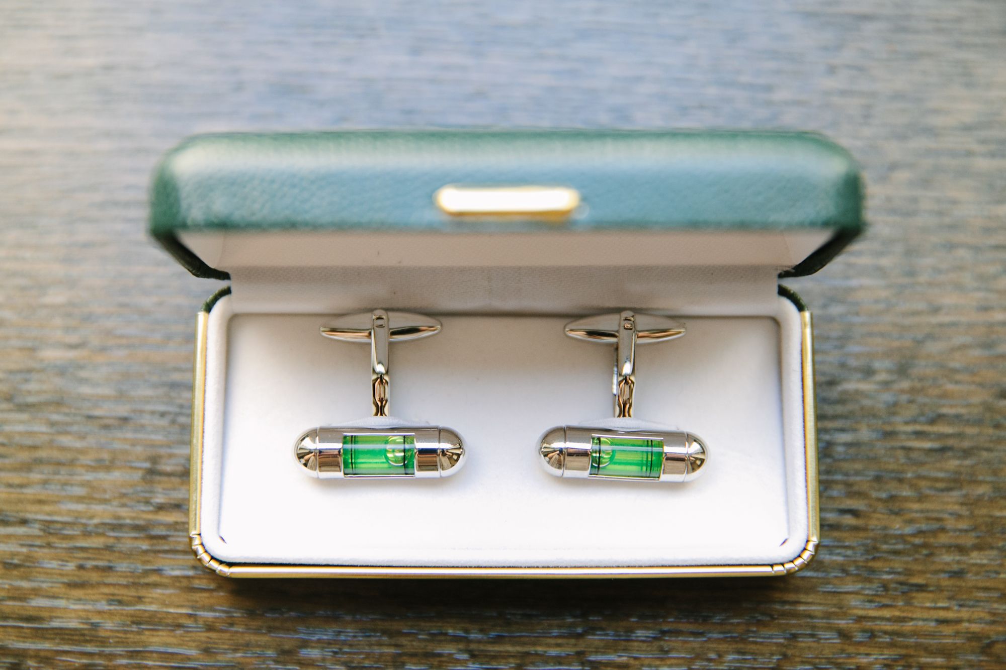 Construction Level Cufflinks