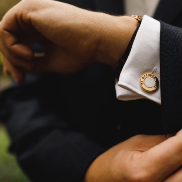 Coral Cufflinks