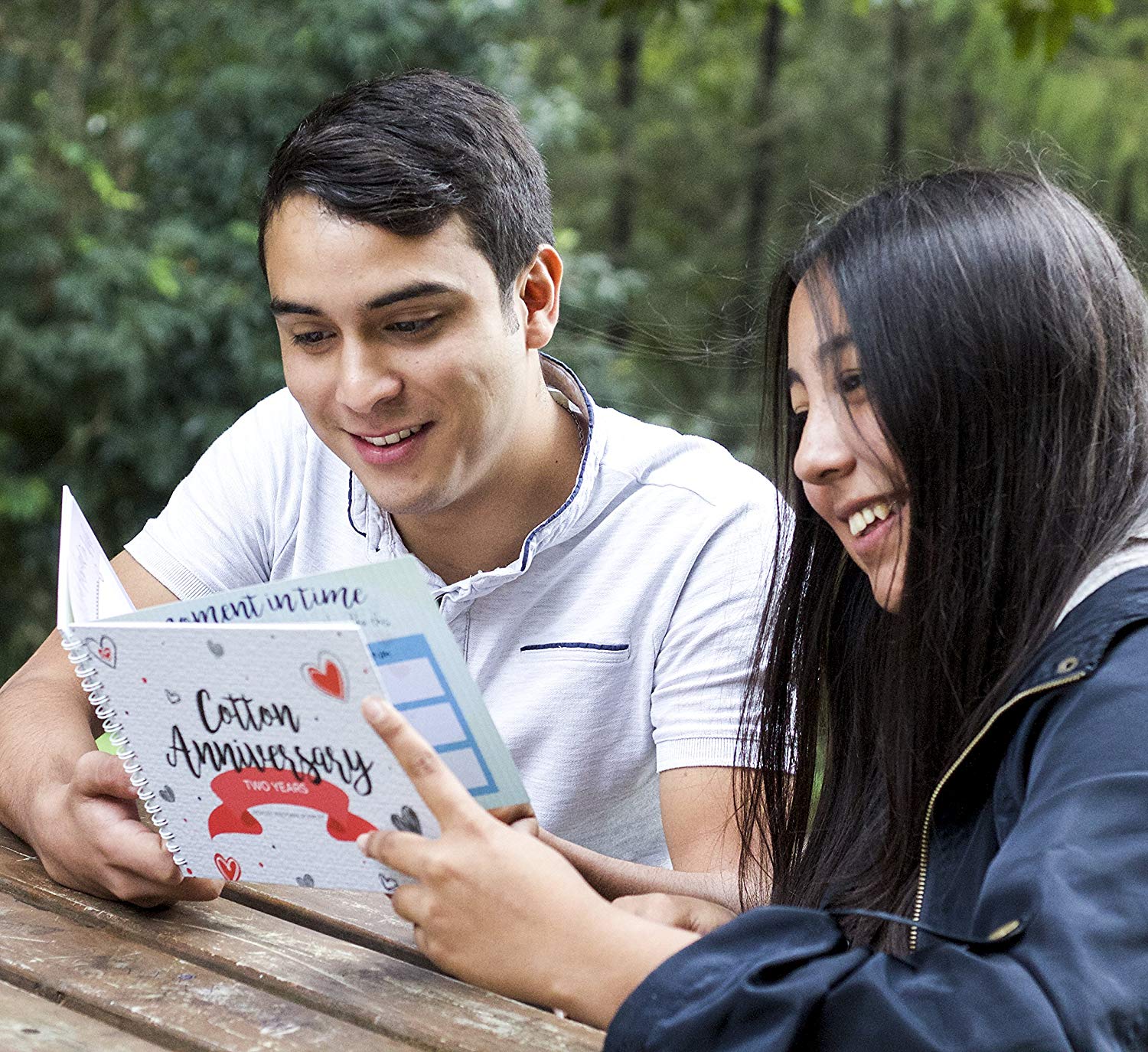 Cotton Anniversary Memory Journal