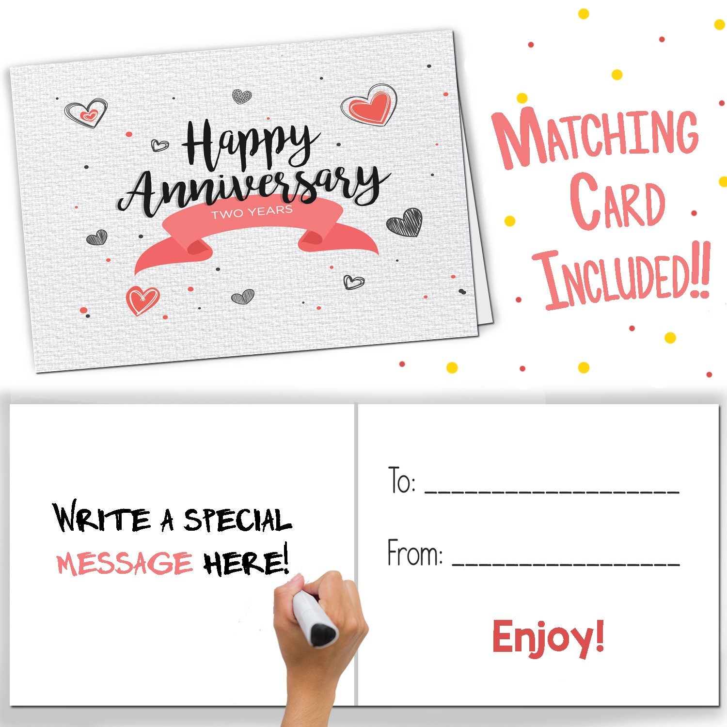 Cotton Anniversary Memory Journal