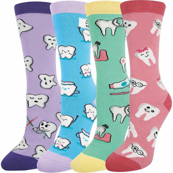 Crazy Teeth Socks