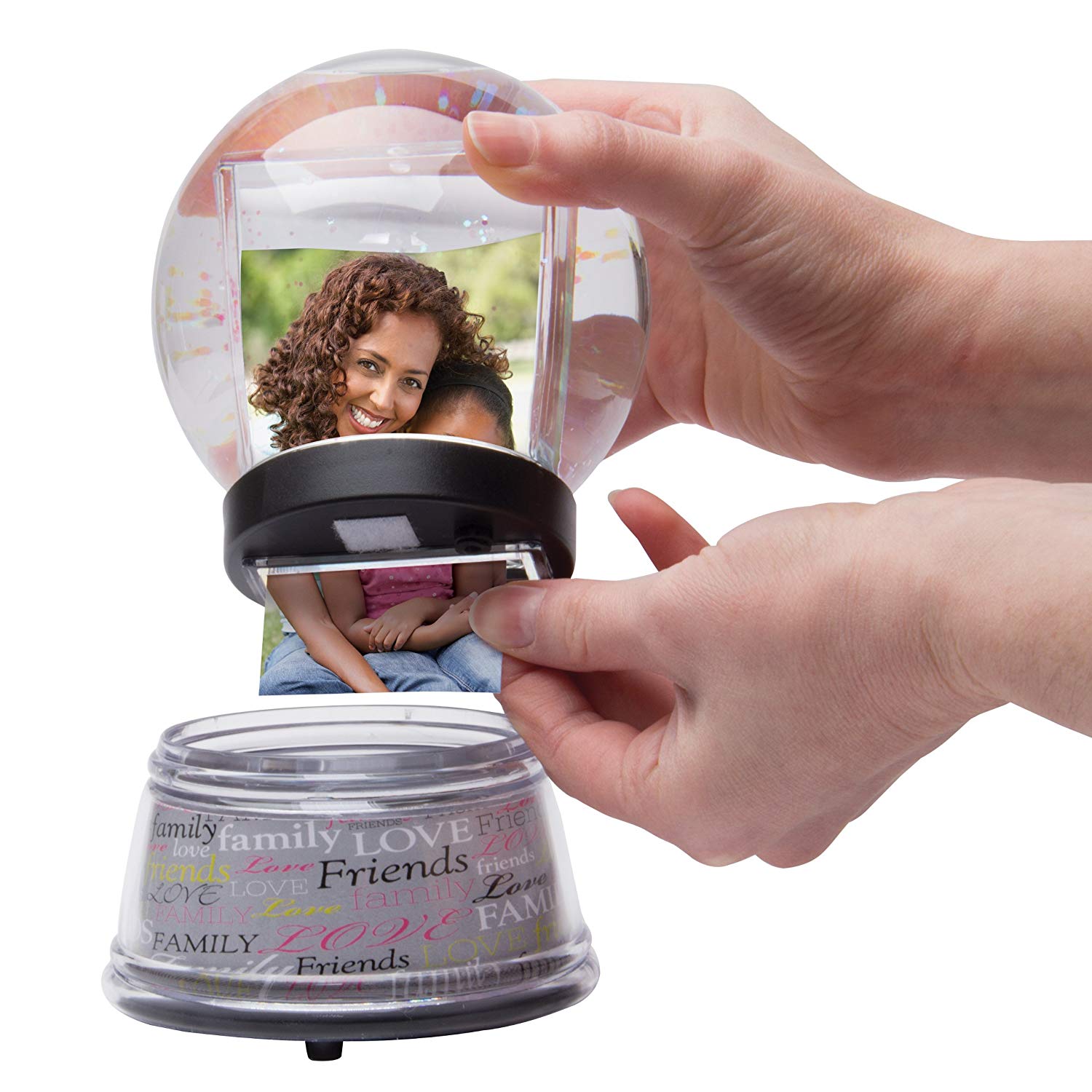 Create Your Own Photo Snow Globe