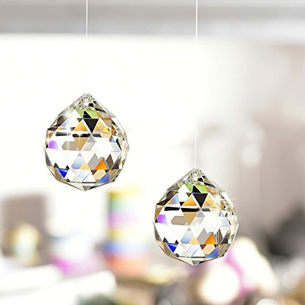 Crystal Ball Prism Pendant Suncatcher