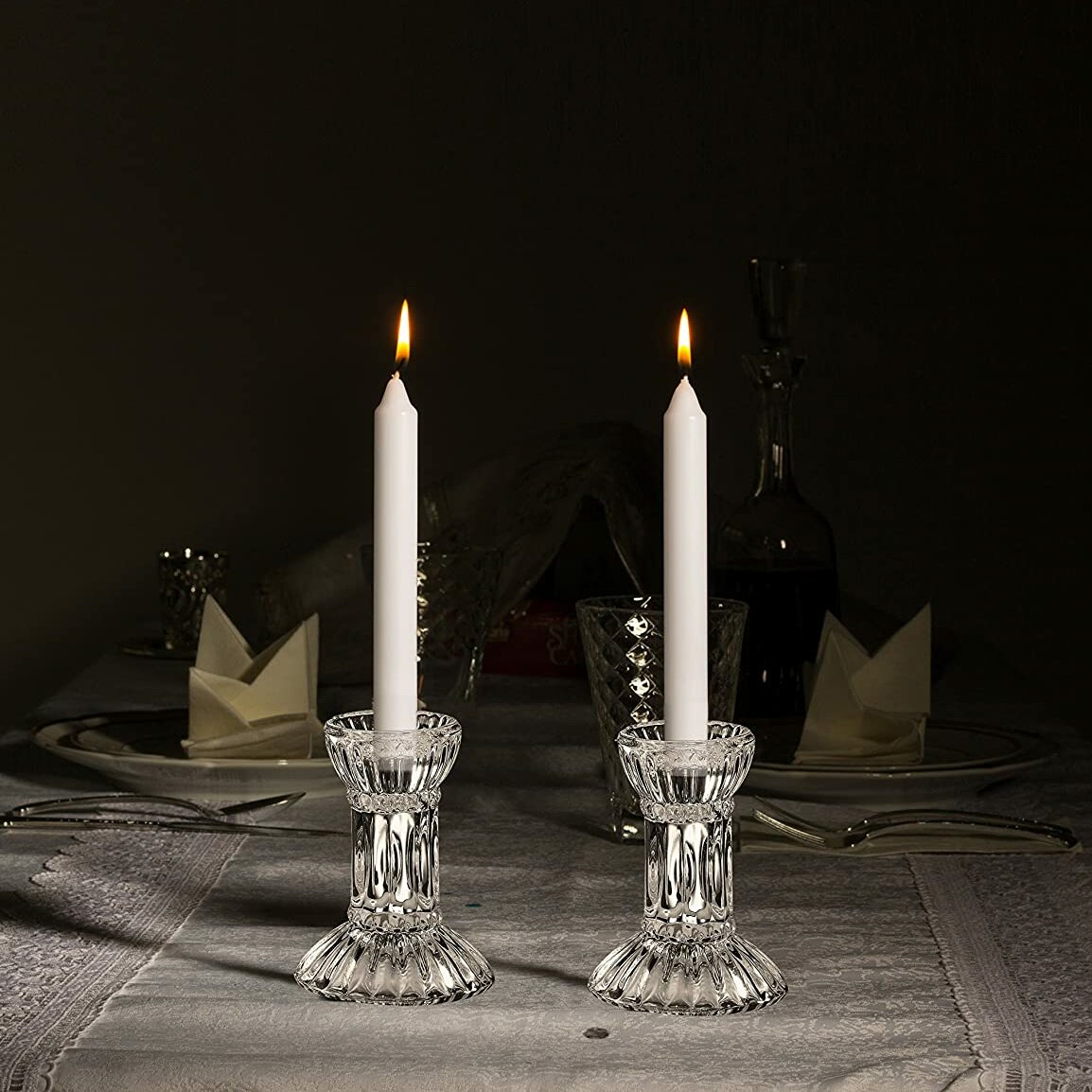 Crystal Candleholders