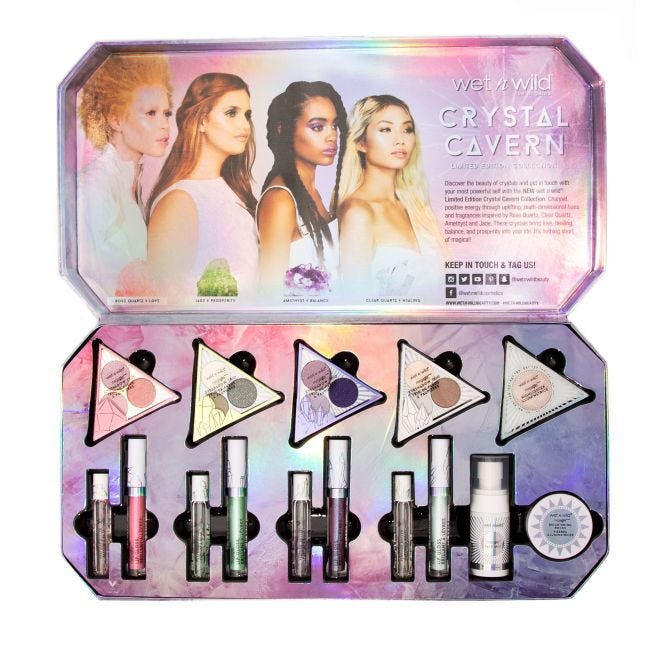 Crystal Cavern Make-up Collection Box