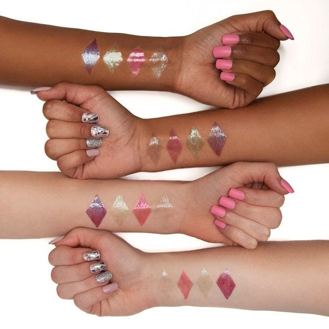 Crystal Cavern Make-up Collection Box