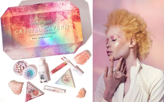 Crystal Cavern Make-up Collection Box