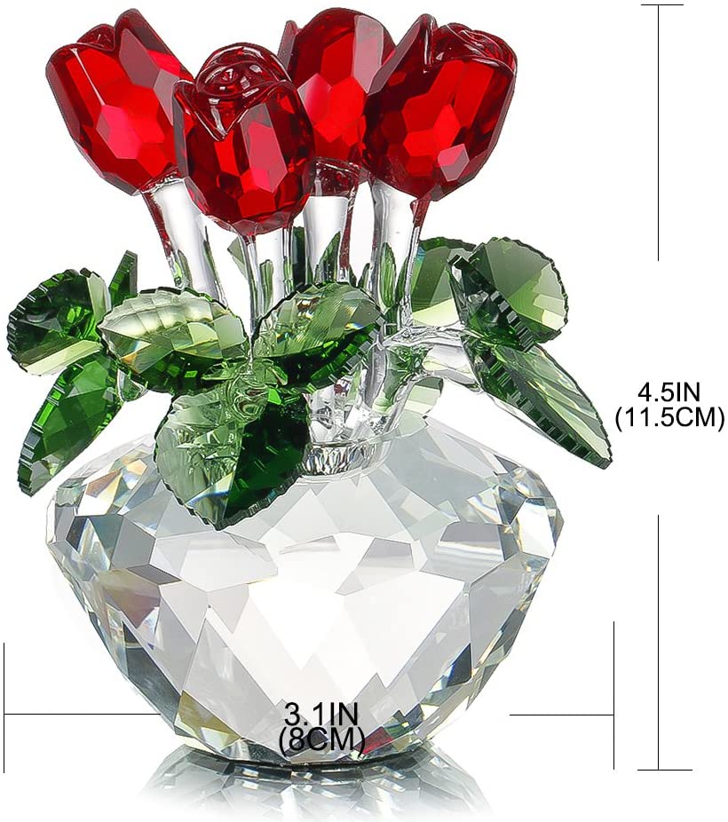 Crystal Glass Flowers