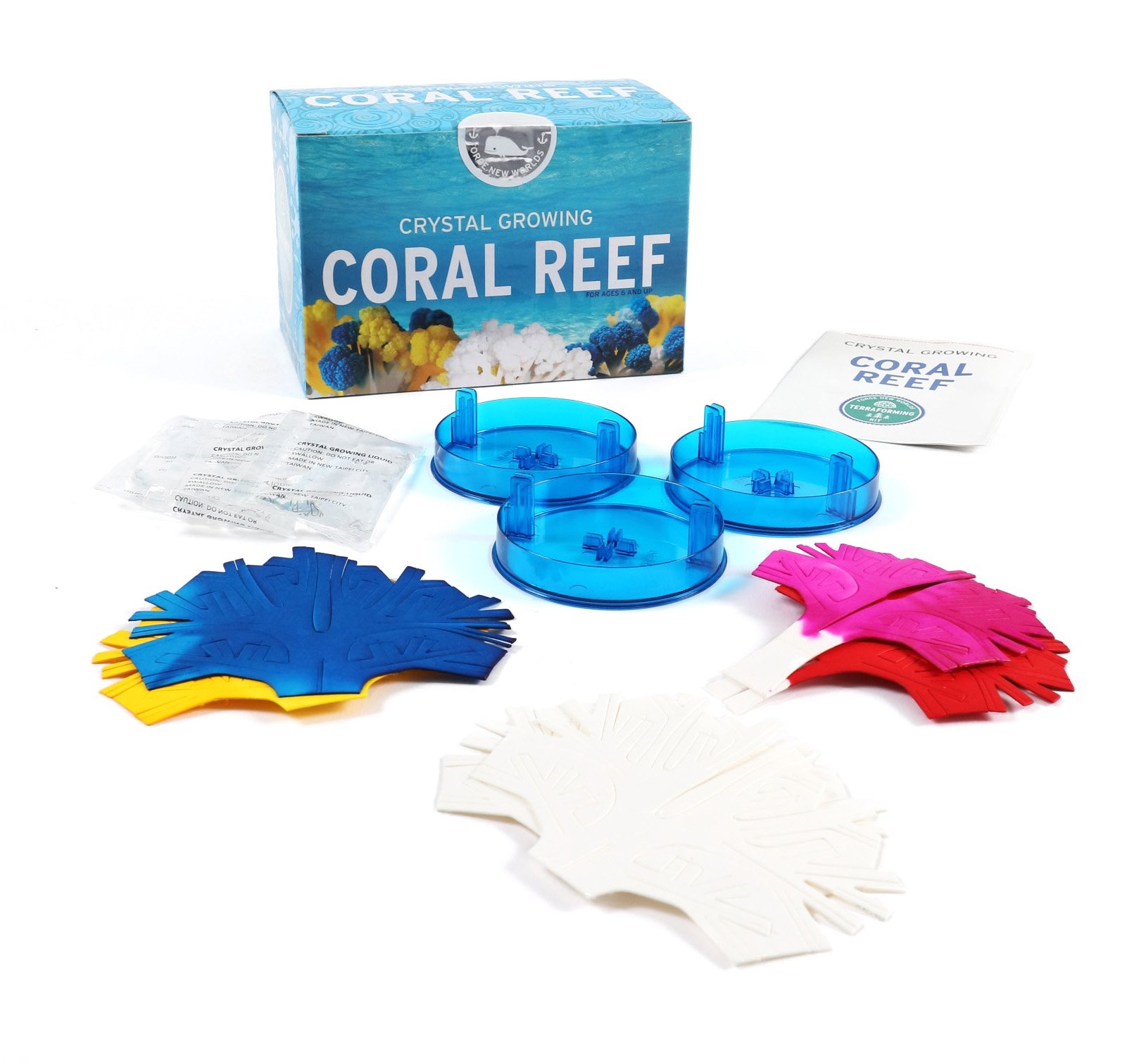 Crystal Growing Coral Reef