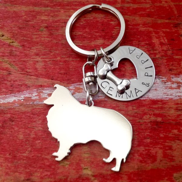 Custom Dog Keychain