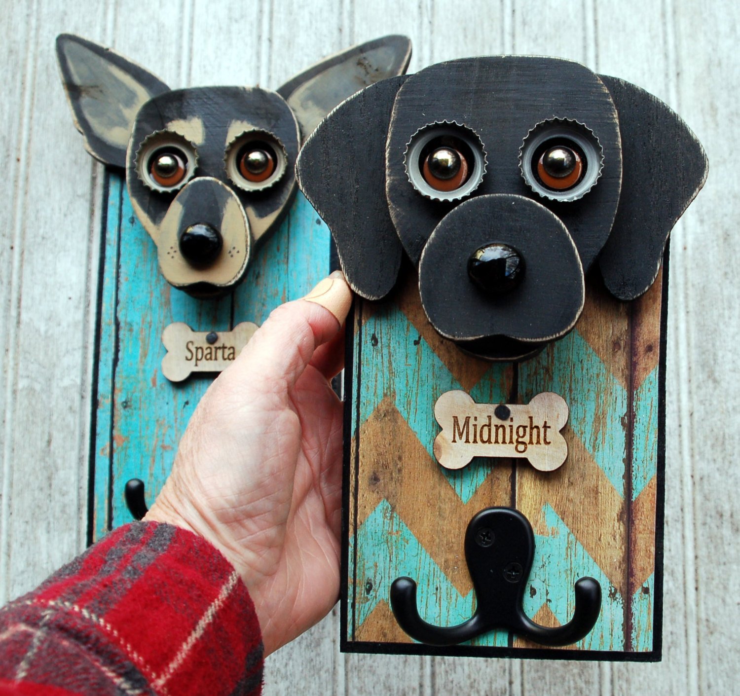 Custom Dog Leash Holder