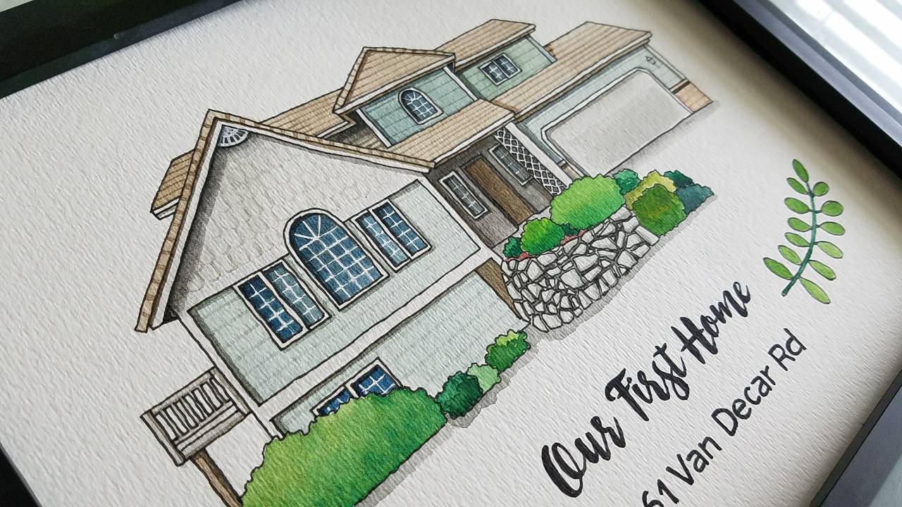 Custom House Portrait