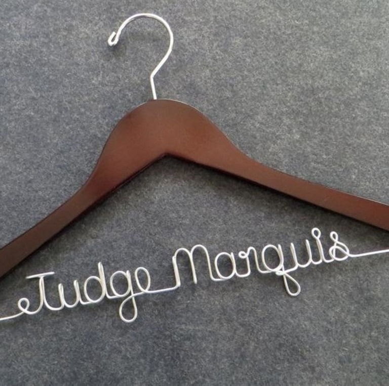 Custom Judge Hanger