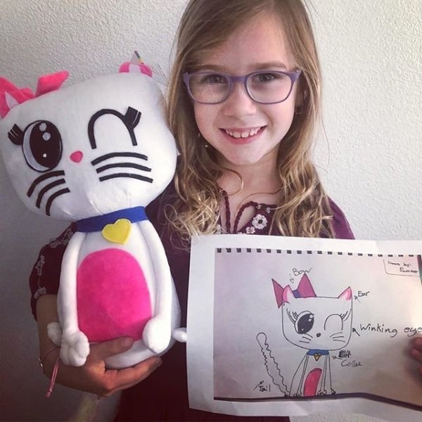 Custom Stuffed Animals from Drawings