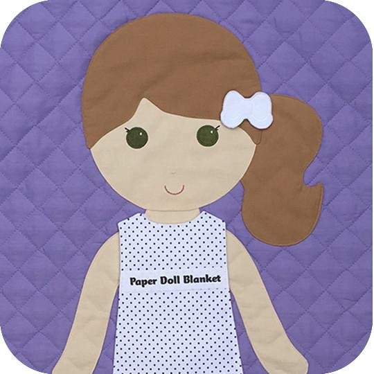 Customizable Paper Doll Blanket