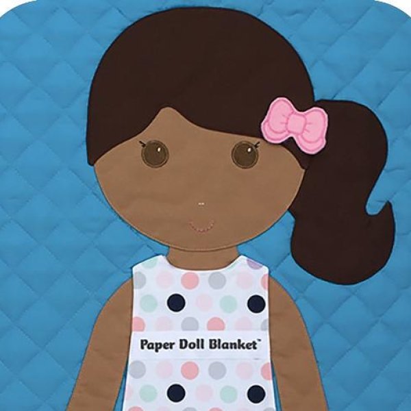 Customizable Paper Doll Blanket
