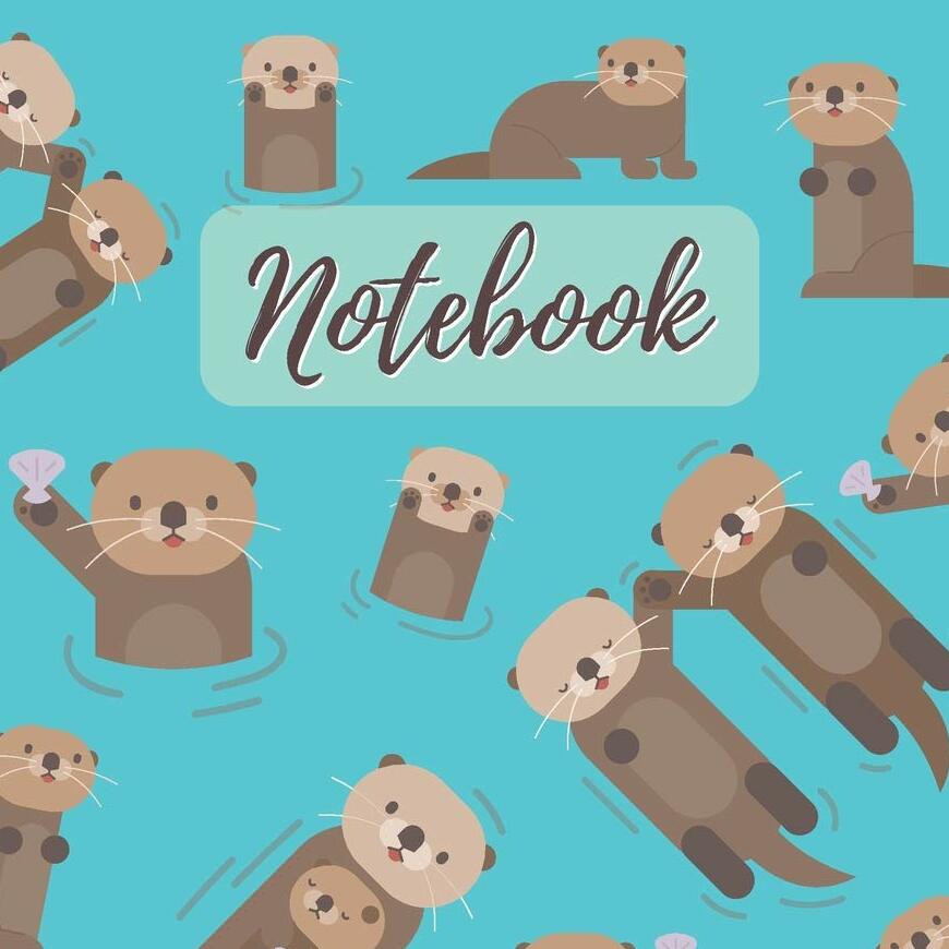 Cute Otters Notebook