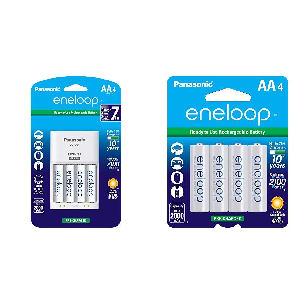 Cycle Charger with Rechargeable Batteries Pack