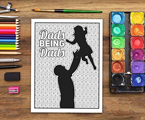 Dad Life: A Manly Adult Coloring Book