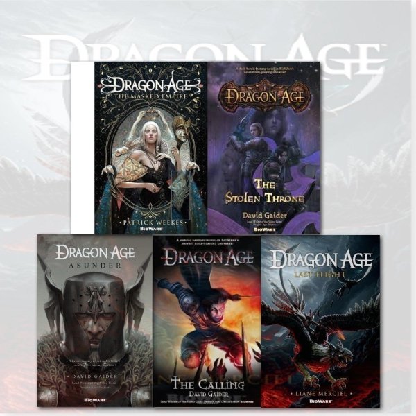 David Gaider Dragon Age Series 5 Books Collection Set