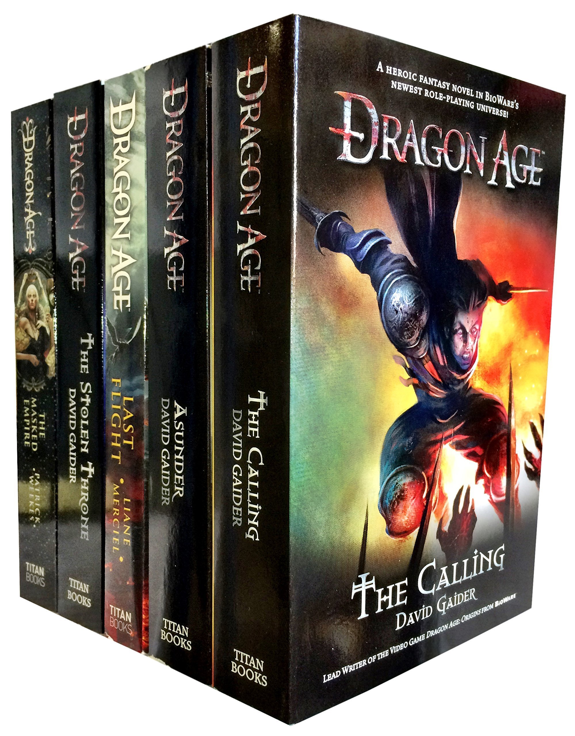 David Gaider Dragon Age Series 5 Books Collection Set