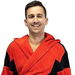 Deadpool Adult Men's Fleece Robe