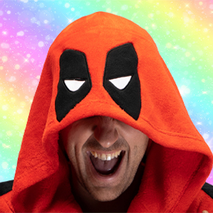 Deadpool Adult Men's Fleece Robe