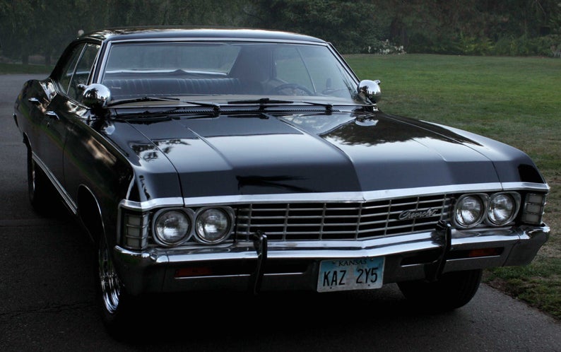  Dean Winchester’s Replica Prop License Plate