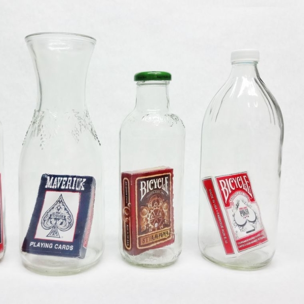 Deck of Cards in a Bottle