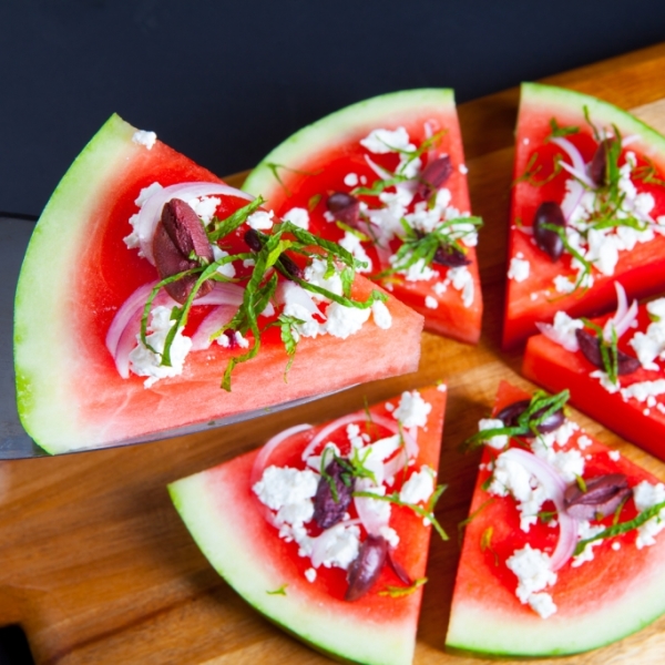 Delicious Watermelon Pizza