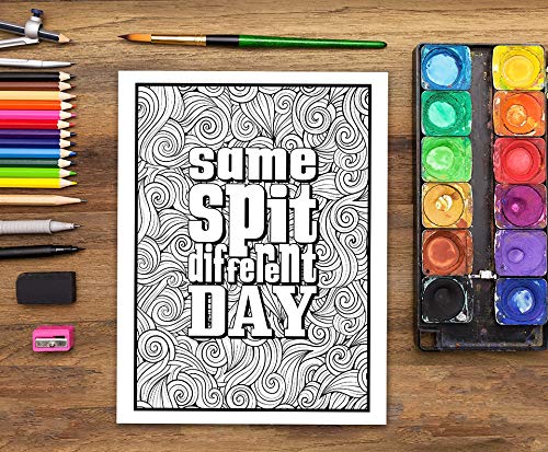 Dental Life: A Snarky Coloring Book for Adults