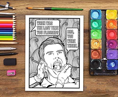 Dental Life: A Snarky Coloring Book for Adults