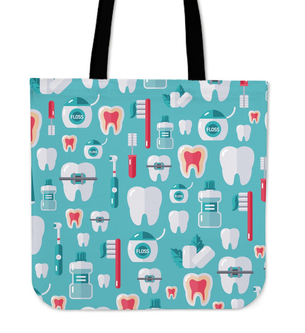 Dentist Linen Tote Bag