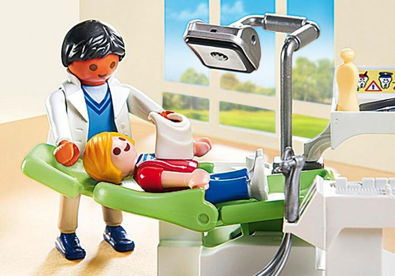 Dentist with Patient Construction Gift Set