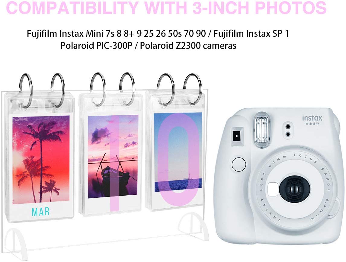 Desk Calendar Style Photo Album for Instax Mini