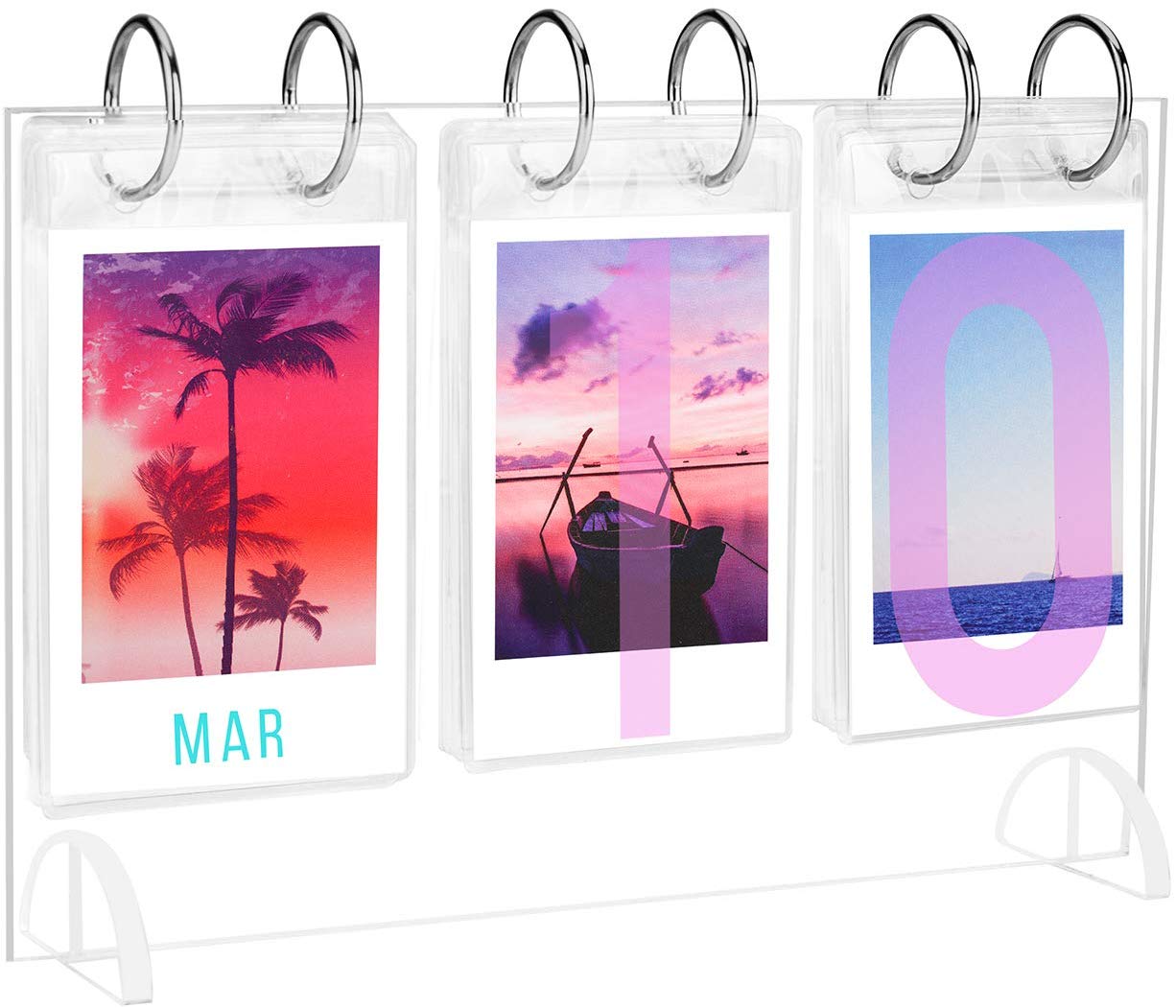 Desk Calendar Style Photo Album for Instax Mini