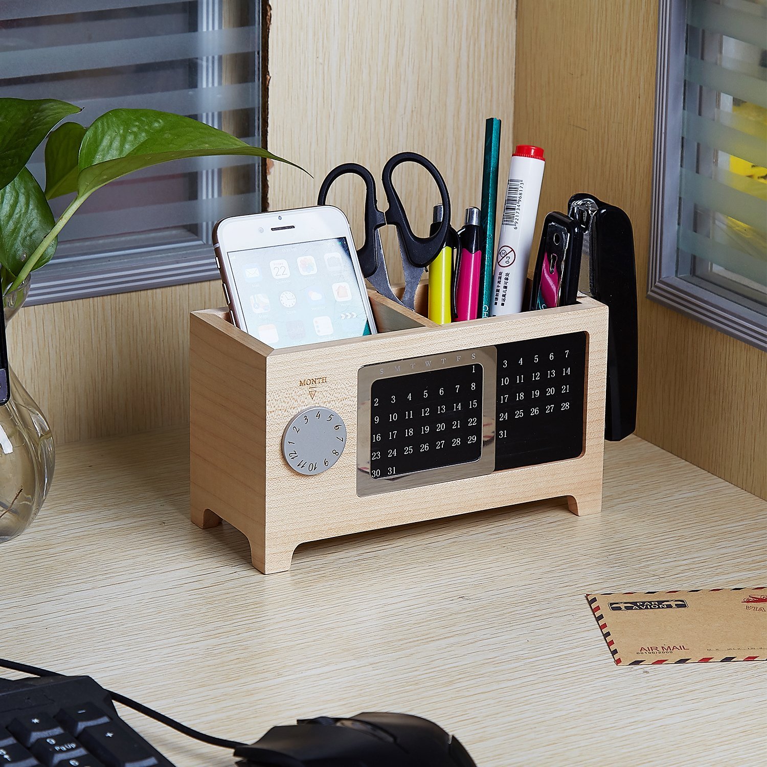 Desk Organizer with Calendar