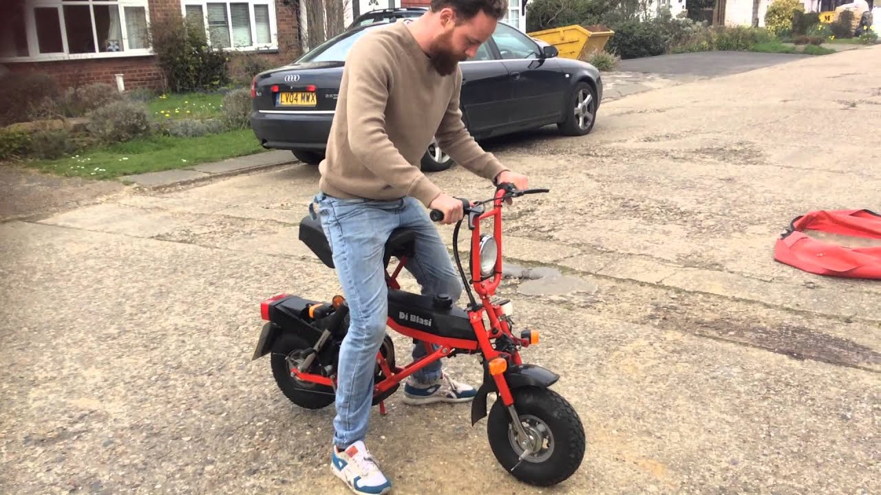 Di-Blasi Folding Moped