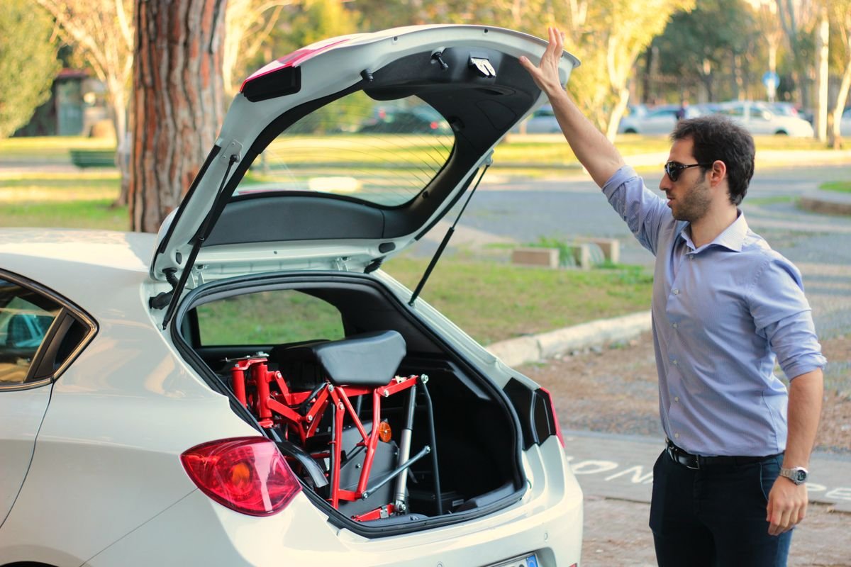 Di-Blasi Folding Moped