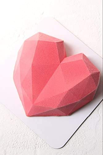 Diamond Heart Silicone Cake Mold